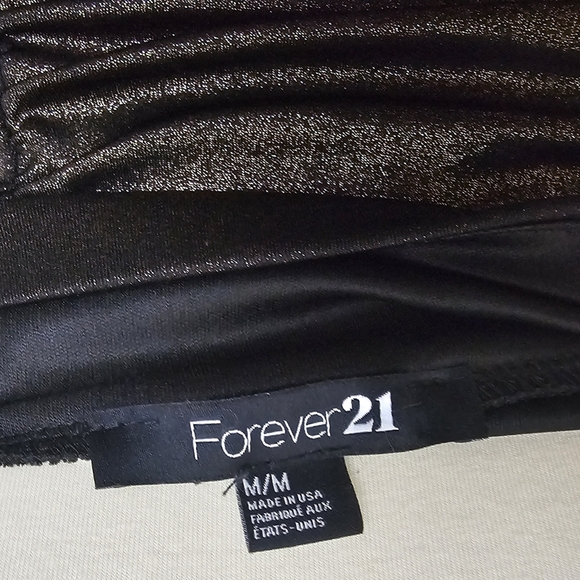 Forever 21 Y2K Shimmer Metallic Ruched Dress - Picture 11 of 11